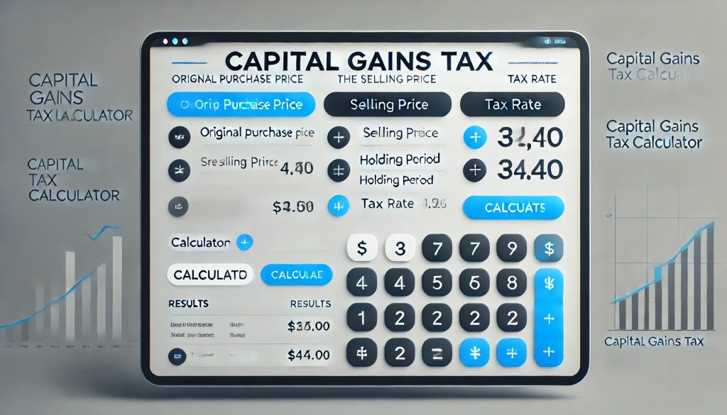 Capital Gains Tax Calculator