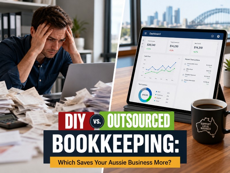 DIY Bookkeeping vs. Outsourcing for Australian Companies